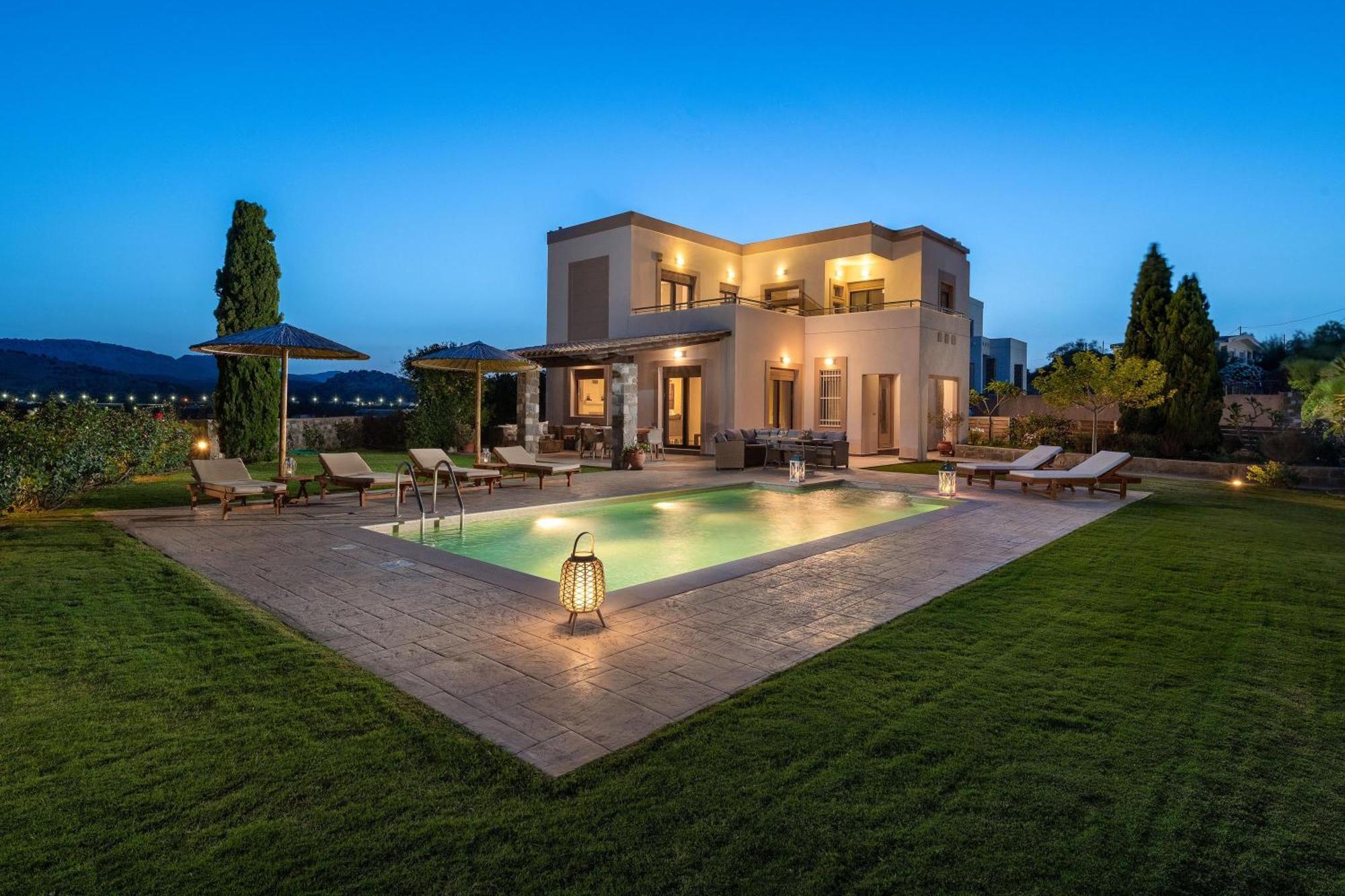 Majestic View Villa Kolymbia Exterior foto